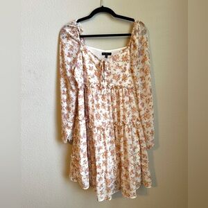 Floral Long Sleeve Dress